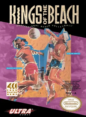 Kings of the Beach - Professional Beach Volleyball (USA) box cover front